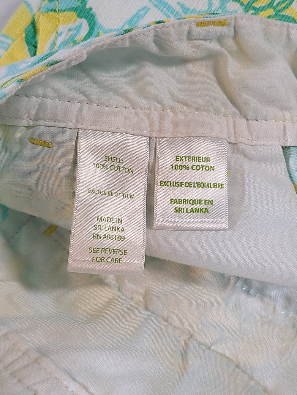 Lilly Pulizter Women's Tropical Palm Callahan Shorts Hawaii Aloha Beach Size 2 - Picture 6 of 13